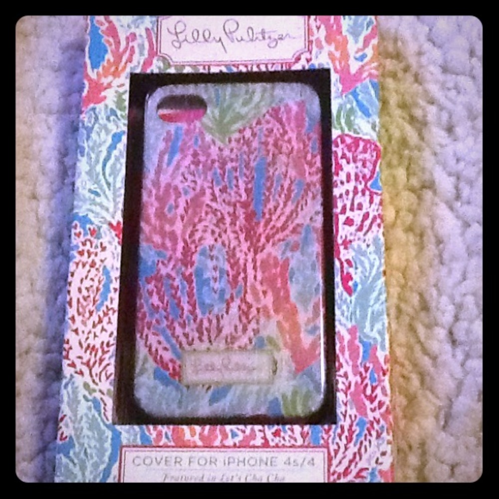 Lilly Pulitzer iPhone 4s/4 case NIB